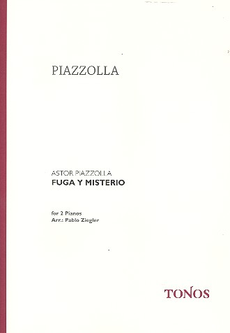 Fuga y misterio&nbsp;&nbsp;für 2 Klaviere&nbsp;&nbsp;Partitur und 2 Stimmen