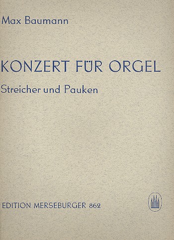 Konzert für Orgel, Streicher&nbsp;&nbsp;und Pauken&nbsp;&nbsp;Partitur