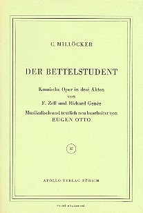 Der Bettelstudent    Libretto (dt)