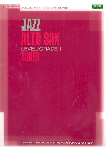 Jazz alto sax tunes level 1&nbsp;&nbsp;for alto saxophone&nbsp;&nbsp;