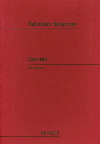 Esercizio&nbsp;&nbsp;per pianoforte&nbsp;&nbsp;