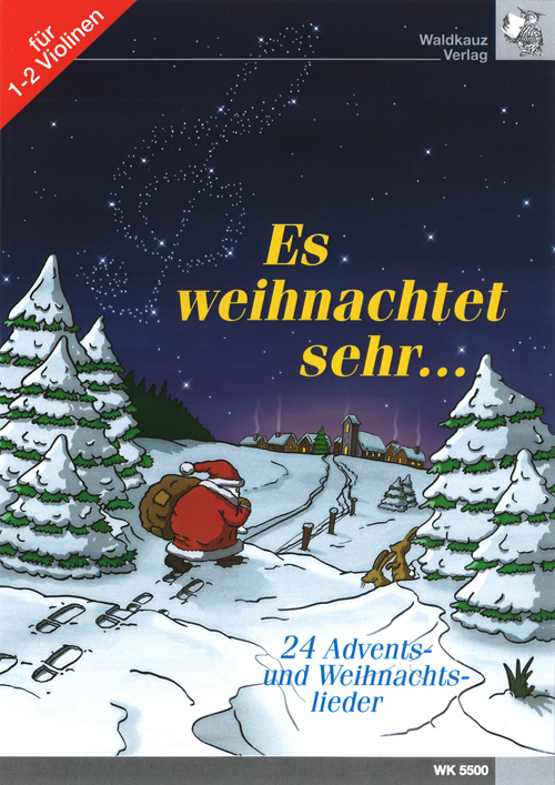 Es weihnachtet sehr&nbsp;&nbsp;für 1-2 Violinen&nbsp;&nbsp;Spielpartitur