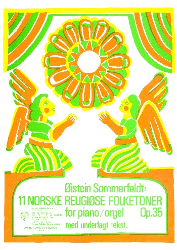 11 norske religiose Folketoner  op.35 for piano  