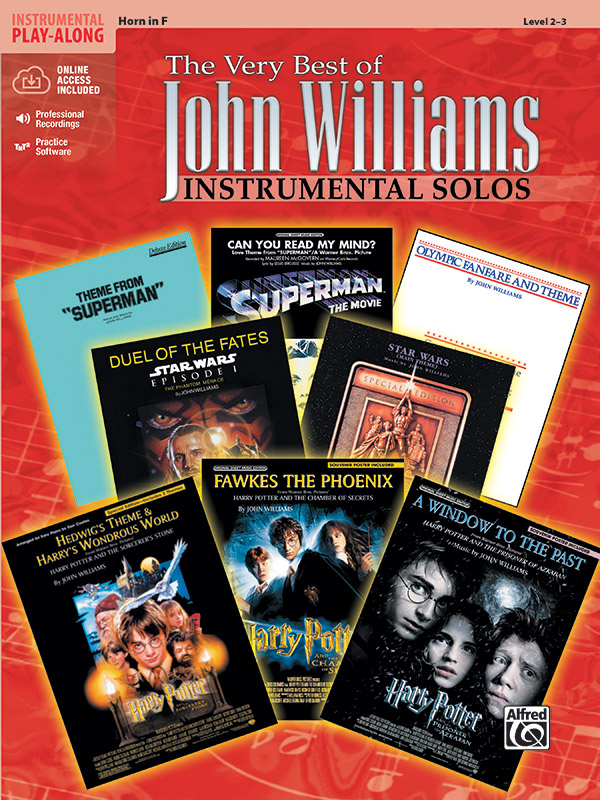 The very best of John Williams (+Online Audio)&nbsp;&nbsp;for horn in F&nbsp;&nbsp;