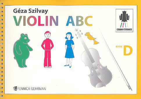 Colour Strings Violin ABC Book D    