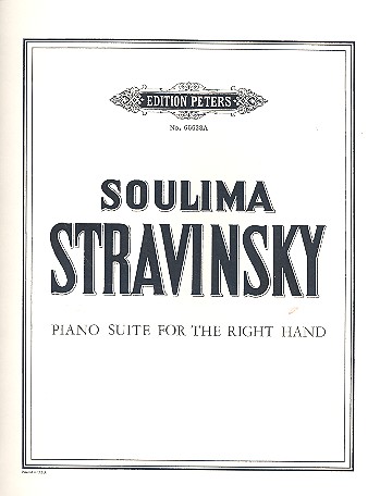 Piano suite for the right hand&nbsp;&nbsp;für Klavier rechte Hand&nbsp;&nbsp;