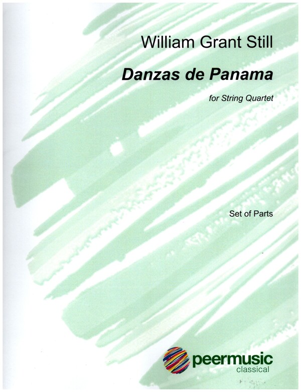Danzas de Panama  for string quartet  parts