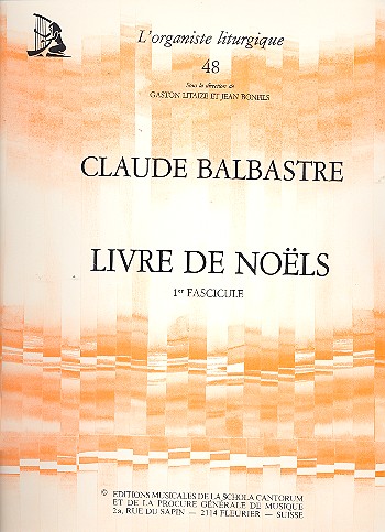 Livre de noels vols.1-3 completes  pour orgue  