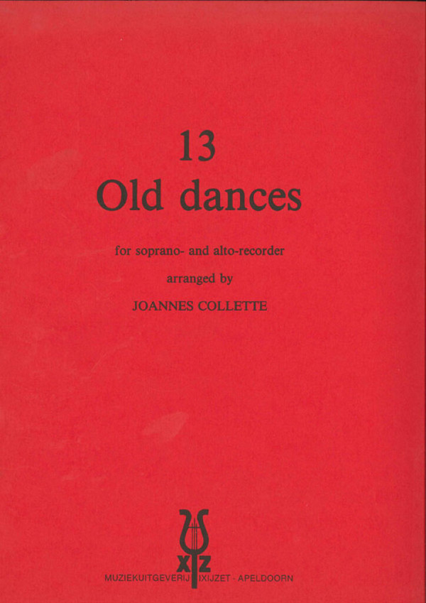 13 old Dances for 2 recorders (SA)&nbsp;&nbsp;&nbsp;&nbsp;