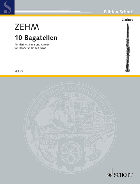 10 Bagatellen  für Klarinette und Klavier  