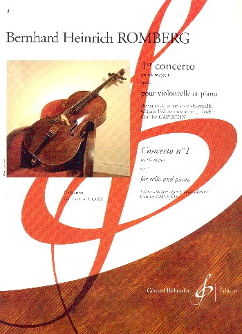 Concerto sib majeur no.1 op.2  pour violoncelle et piano  Loeb, J., ed