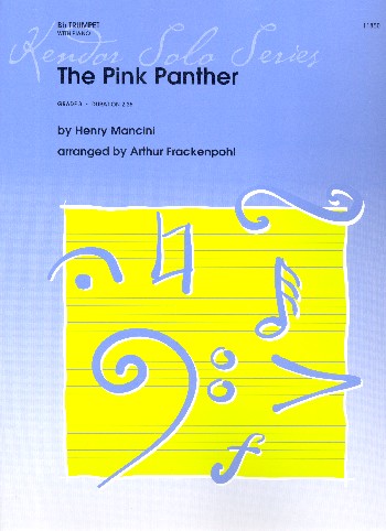 The Pink Panther für  Trompete in B und Klavier  Frackenpohl, A., Bearb.