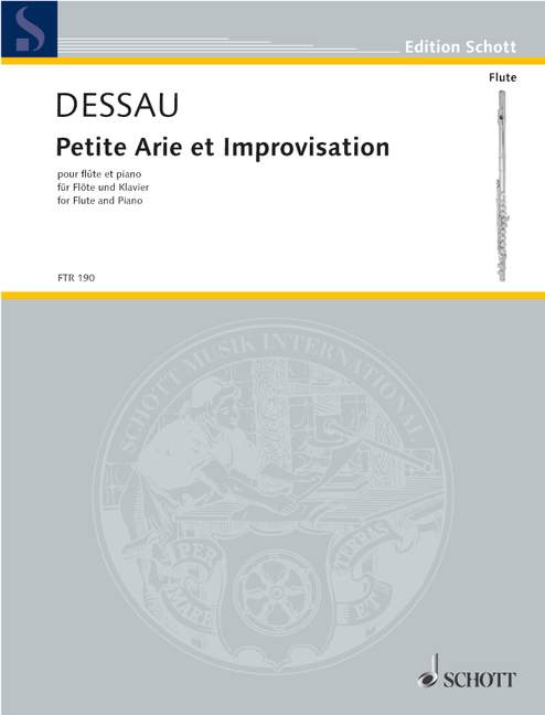 Petite Arie et Improvisation&nbsp;&nbsp;für Flöte und Klavier&nbsp;&nbsp;