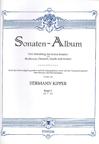 Sonaten-Album Band 2 für Klavier&nbsp;&nbsp;Kipper, Hermann, ed&nbsp;&nbsp;