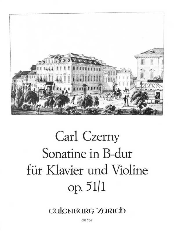 Sonatine B-Dur op.51,1&nbsp;&nbsp;für Klavier und Violine&nbsp;&nbsp;Meerwein, G., ed