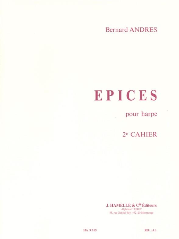 Epices vol.2  pour harpe  