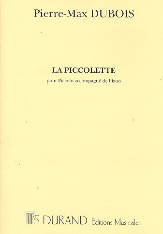La piccolette pour piccolo  accompagné de piano  