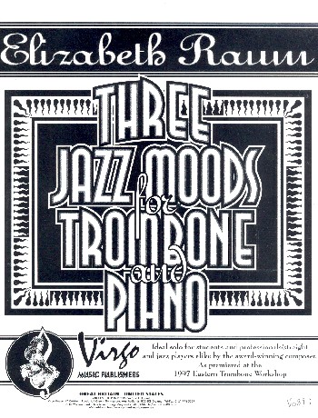 3 Jazz Moods  for trombone and piano  