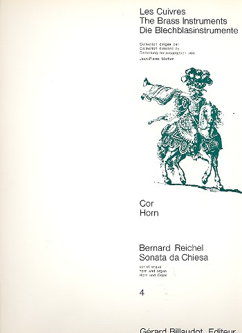 Sonata da chiesa pour&nbsp;&nbsp;cor et orgue&nbsp;&nbsp;