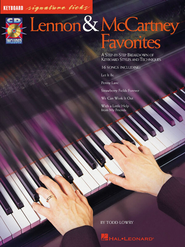 Lennon & McCartney Favorites (+CD)&nbsp;&nbsp;for keyboard&nbsp;&nbsp;Keyboard signature licks