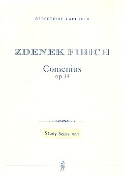 Comenius d-Moll op.34  Festouvertüre für Orchester  Studienpartitur