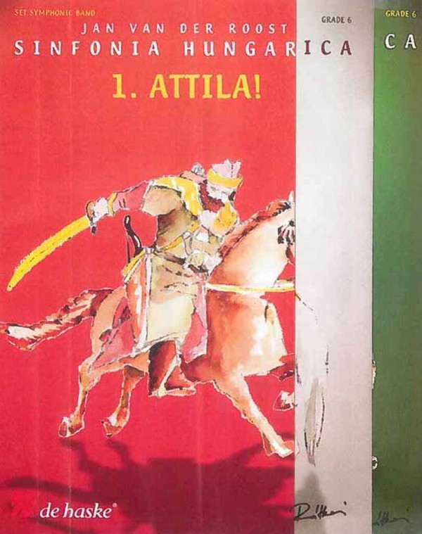 Sinfonia Hungarica for concert band&nbsp;&nbsp;study score&nbsp;&nbsp;