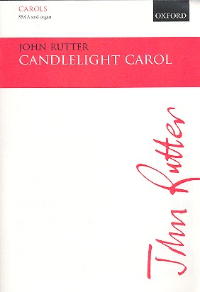 Candlelight Carol for female  chorus (SSAA) and organ  score