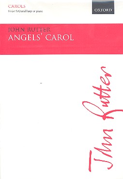 Angels' Carol for female  chorus and harp (piano)  score