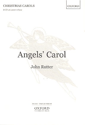 Angels' Carol  for mixed chorus and piano (harp)  score