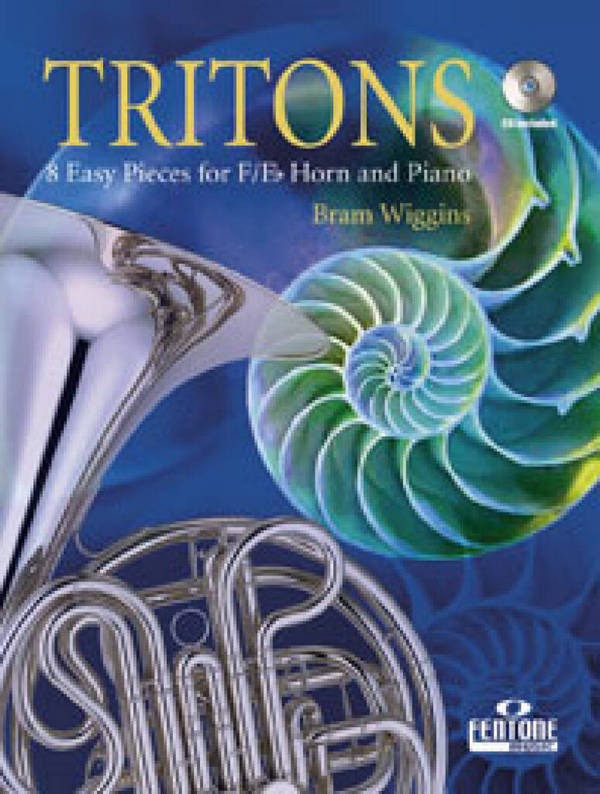 Tritons (+CD) 8 easy pieces  for horn F/Eb and piano  