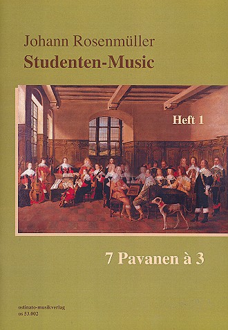 Studenten-Music Band 1 (Nr.1-7)  für 3 Violen und Bc  