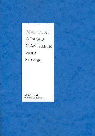 Adagio cantabile für Viola und Klavier    