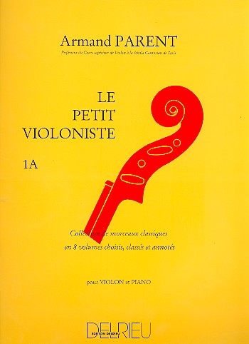 Le petit violoniste vol.1a&nbsp;&nbsp;pour violon et piano&nbsp;&nbsp;