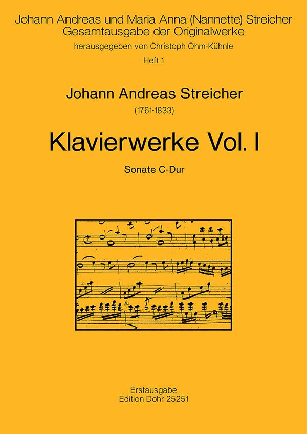 Klavierwerke Band 1  Sonate C-Dur  Öhm-Kühnle, Chr., ed