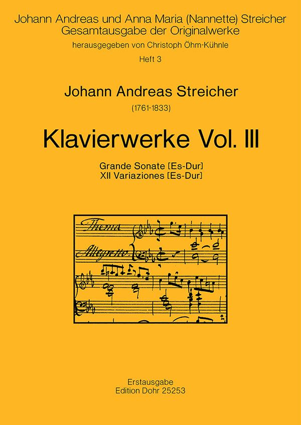 Klavierwerke Band 3&nbsp;&nbsp;&nbsp;&nbsp;