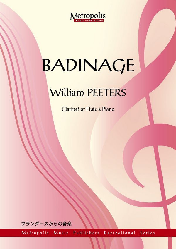 Badinage op.5 pour  clarinette ou flute et piano  