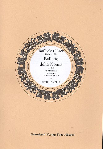 Balletto della Nonna op.182  für Mandoline  