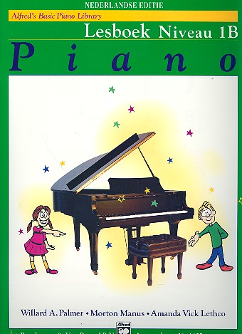 Alfred's Basic Piano Library - Lesboek niveau 1B  voor piano (nl)  