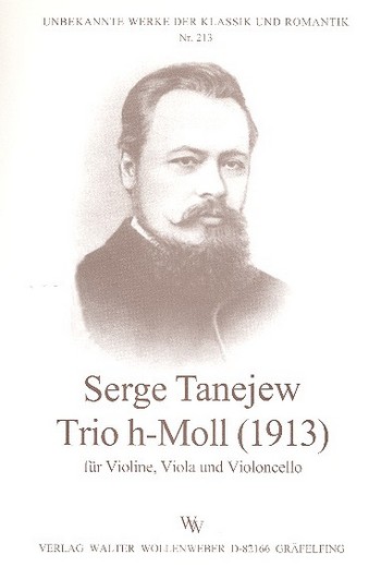 Streichtrio h-Moll  für Violine, Viola und Violoncello  Stimmen