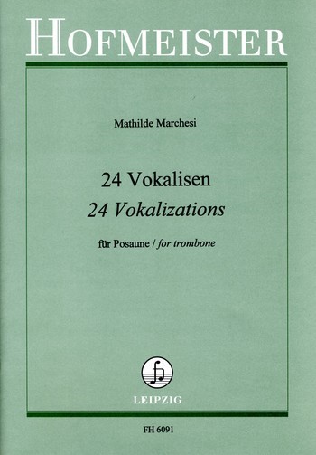 24 Vokalisen für Posaune    