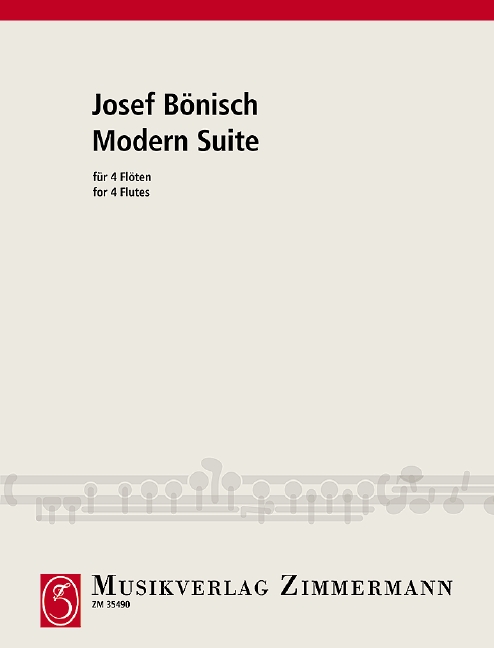 Modern Suite  für 4 Flöten  Partitur und Stimmen
