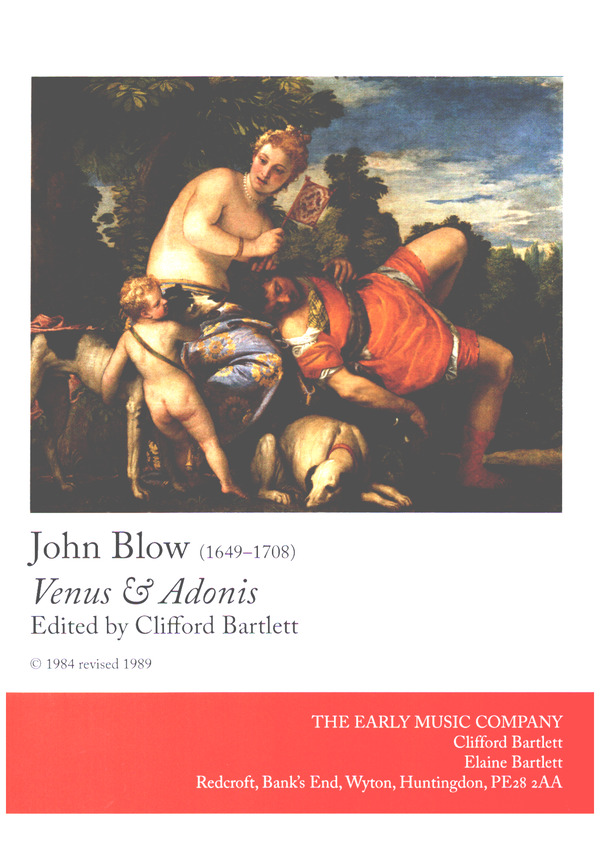 Venus and Adonis (original version)    score
