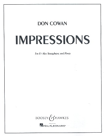 Impressions&nbsp;&nbsp;für Alt-Saxophon und Klavier&nbsp;&nbsp;