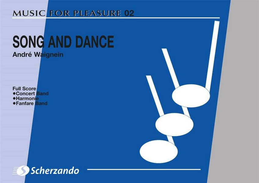 Song and dance: für&nbsp;&nbsp;Blasorchester, Partitur+Stimmen&nbsp;&nbsp;Music for pleasure vol.02
