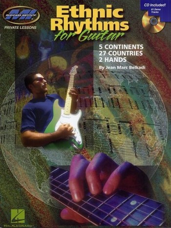 Ethnic rhythms (+CD):  for guitar (with tablature, chords,  notes)