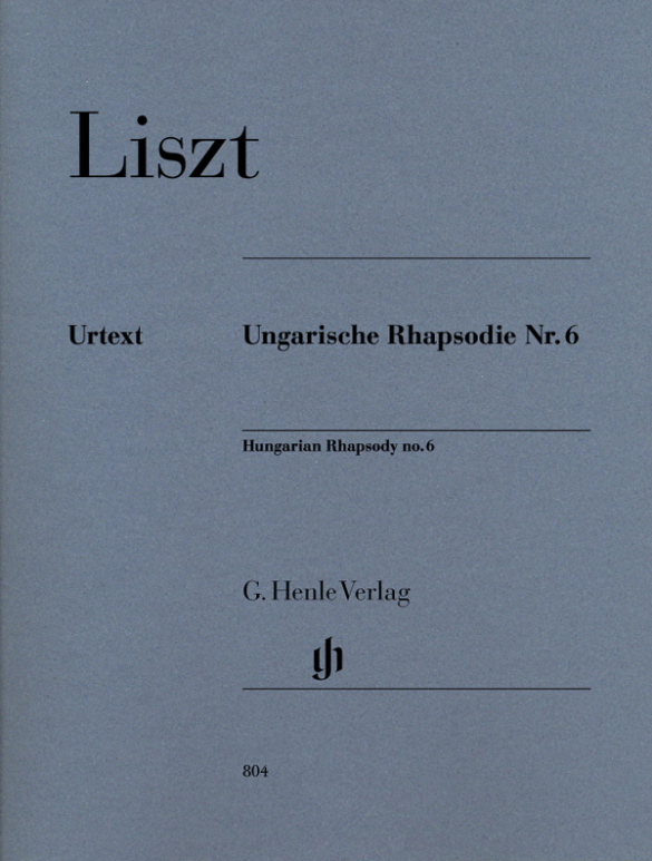 Ungarische Rhapsodie Nr.6&nbsp;&nbsp;für Klavier&nbsp;&nbsp;