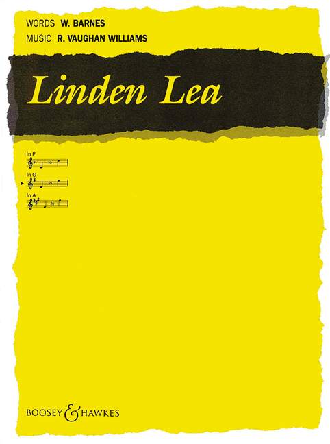 Linden Lea G-Dur&nbsp;&nbsp;für mittlere Singstimme und Klavier&nbsp;&nbsp;