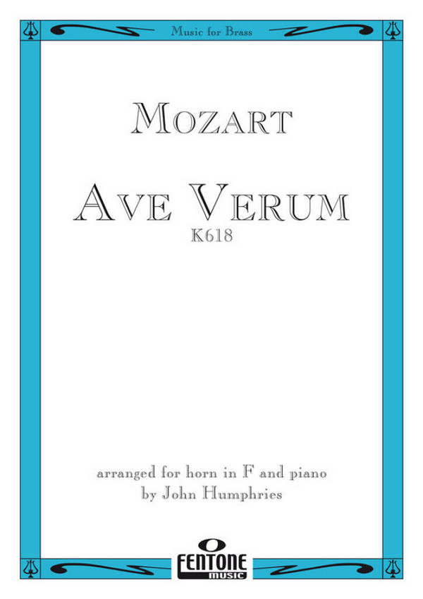 Ave verum KV618  for horn and piano  