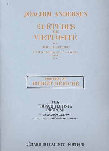 24 études de virtuosité op.60 vol.1 (nos.1-12)   pour la flûte  