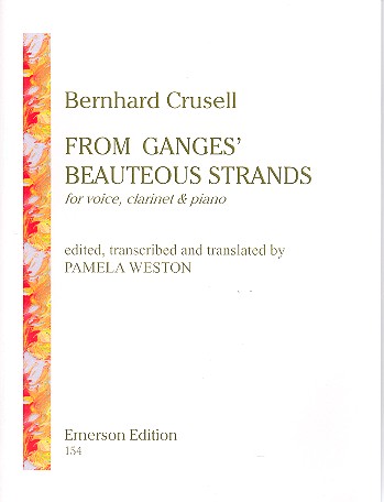From Ganges' beauteous  strands for voice, clarinet and  piano